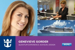 Genevieve Gorder - Royal Caribbean